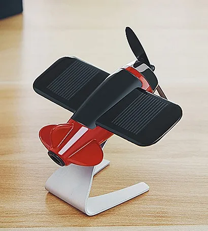 Modelo de avión Solar personalizado para niños, juguete de física, adorno Interior de coche, Perfume, adornos de aromaterapia, creativo, 1 unidad