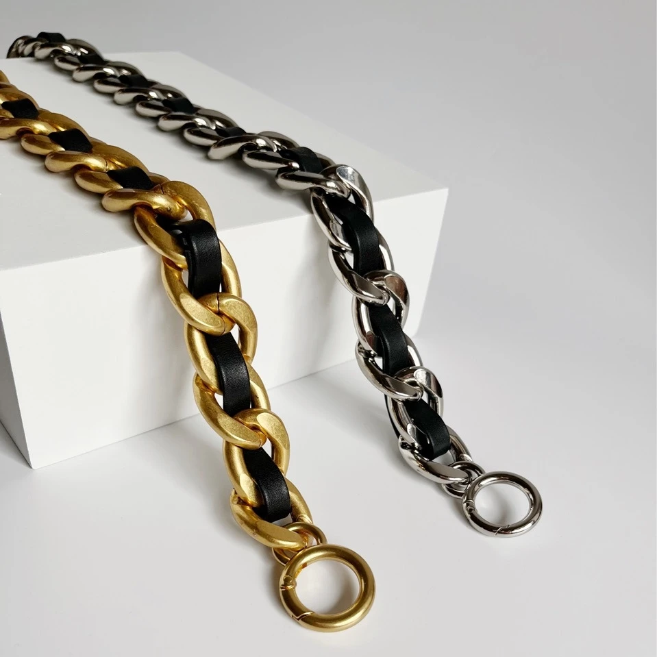 26 MM Bag Chain DIY Bag Accessories Metal Hardware Handbag Parts Bag Chain Leather Strap Shoulder Strap Obag Ring Handle