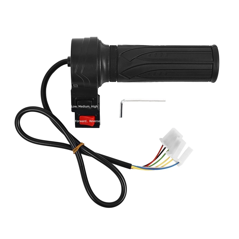 Forward Reverse Throttle Unit for Electric Scooters Featuring Cruise Control and Selectable Low Medium High Output