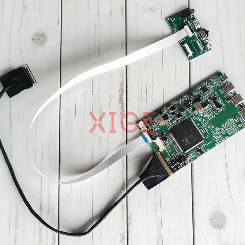 

Комплект драйверной платы 4K для ноутбуков LTN156FL02, NE156QUM, LTN156FL03, NV156QUM, экран 3840x2160, USB-C 3.0, Mini-HDMI, 40-контактный EDP