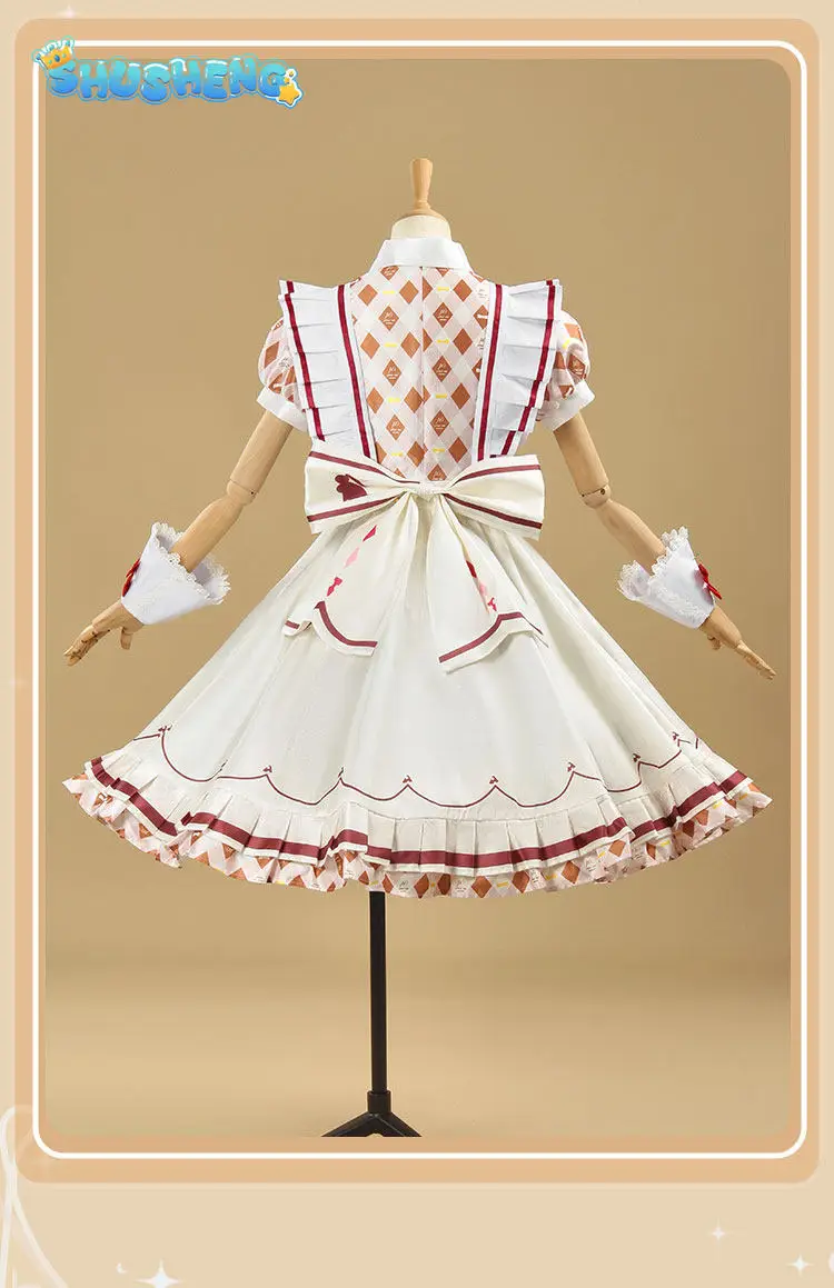 

Anime LoveLive Kotori Minami Cosplay Costume Girl Sweet Lolita Dress Headwear Glove Sock Prop Halloween Party Uniform