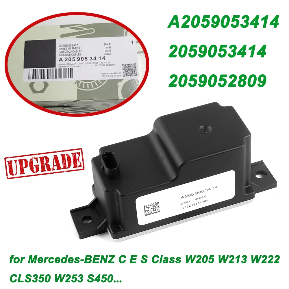 New A2059053414 2059053414 2059052809 for M-ercedes/B-enz C E S Class CLS350 W205 W253 S450 Auto Voltage Transformer Converter