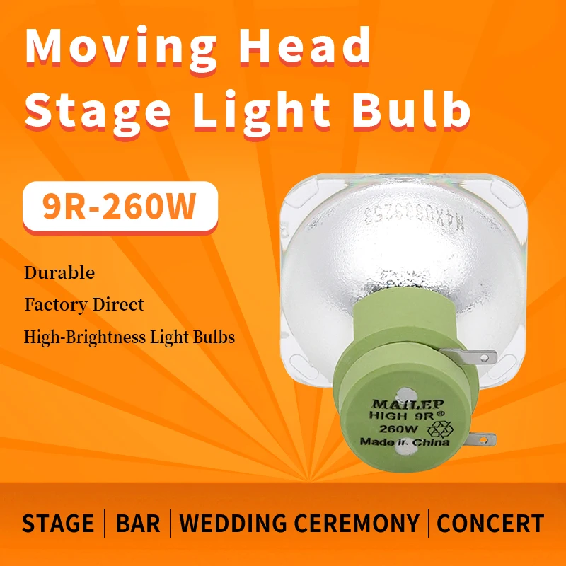 beam 9R 260w sharpy beam Light bulb moving beam buld 260 beam lamp 260 SIRIUS For Stage lighting ﻿