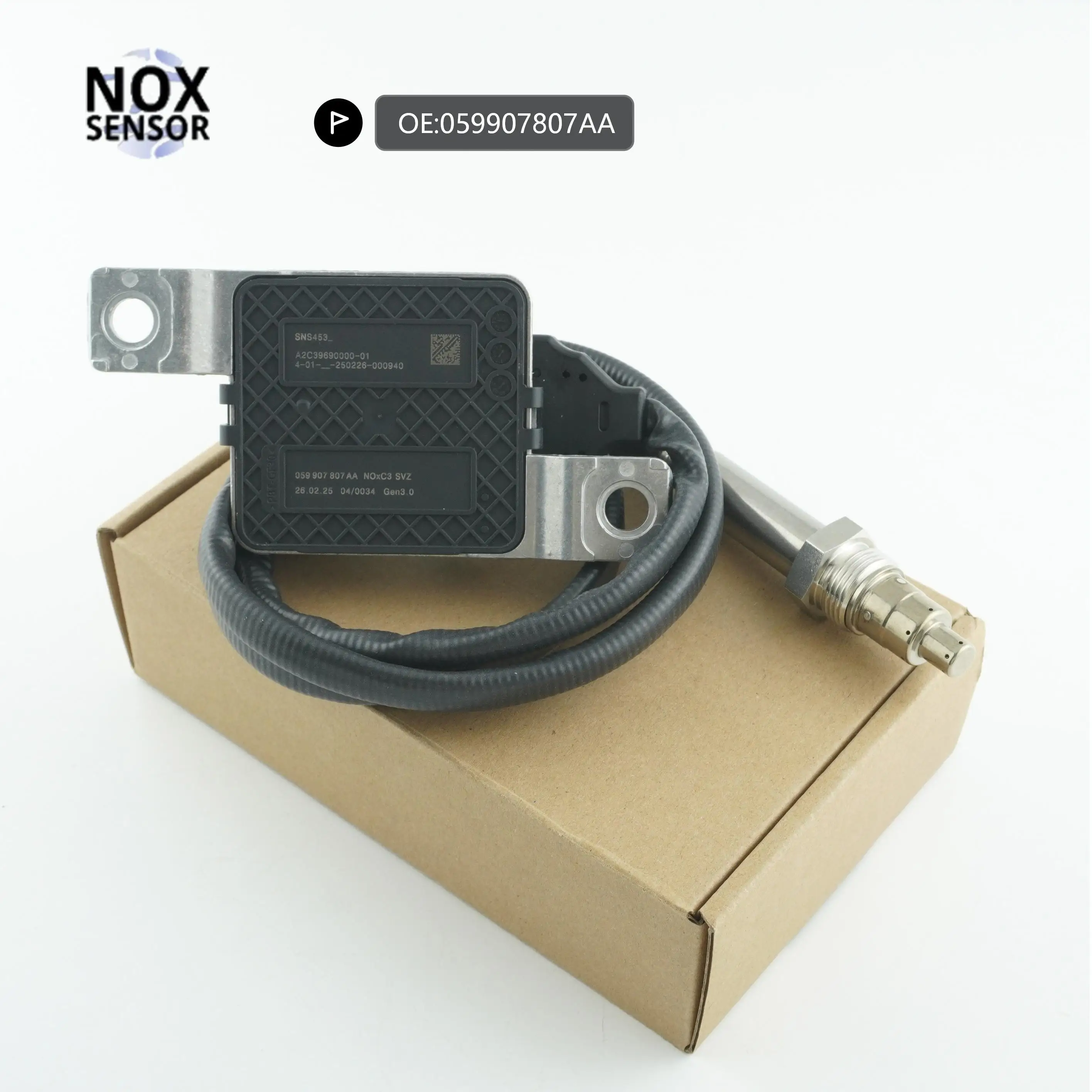 

High quality Brand New 059907807AA NOX Sensor for VW Touareg Porsche Cayenne Audi Q7 A6 Nitrogen Oxygen Sensor