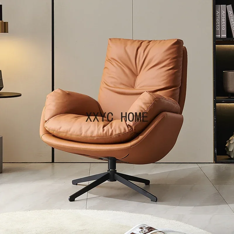 

Light Luxury Recliner Italian Chair Living Room Leisure Chair Nordic Single Sofa