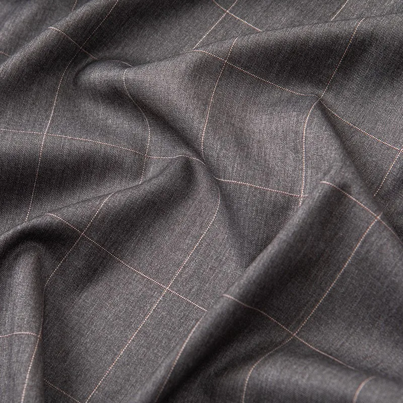 

The fabric is a blend of four-sided elastic suits men's and women's trousers uniforms upper garments