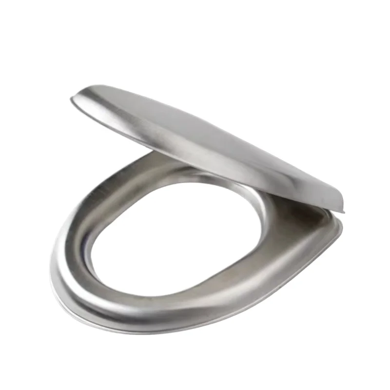 304 stainless steel easy to install toilet cover soft closure