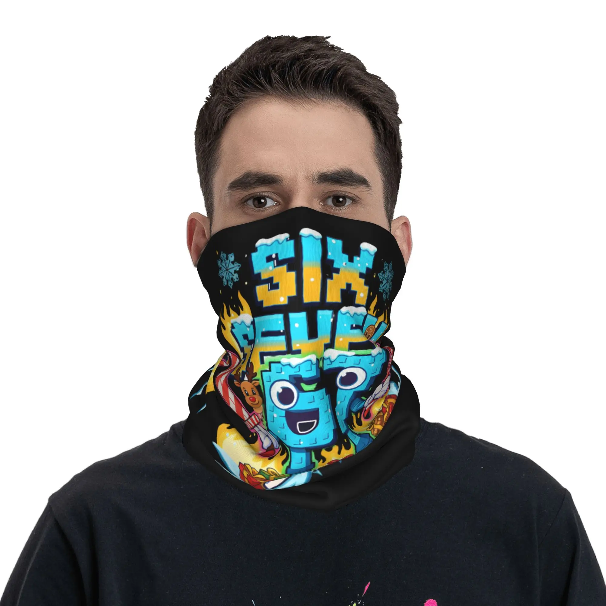 

Custom Six Seven 67 Winter Headband Neck Warmer Men Women Ski Running Tube Scarf Manga Face Bandana Gaiter