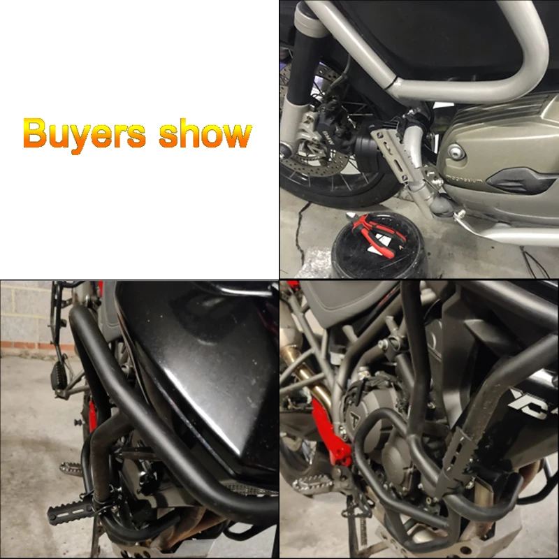 25mm Front Foot Pegs Folding Footrests Clamps For BMW R1250GS R1200GS LC S1000XR F750GS F850GS R 1200 1250 GS LC Motorcycle