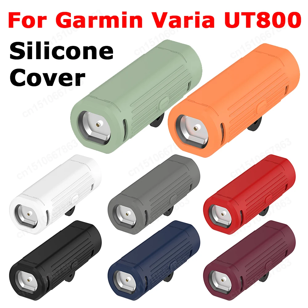 Silicone Tail Light Protective Sleeve For Garmin Varia UT800 Tail Lights Shell Impact-resistant Dustproof For Garmin Varia UT800