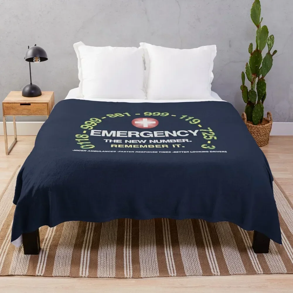 

IT Crowd Inspired Emergency Throw Blanket Comforter Camping Bed Soft Plush Plaid Blankets