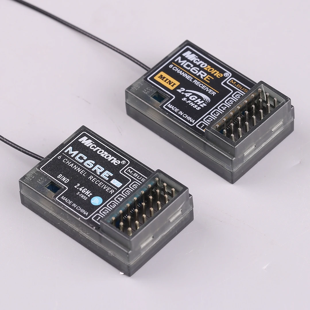 Microzone series remote control receiver MC E6R-E with self stabilizing MC8REv2 mini SBUS receiver MC7RE,MC9002