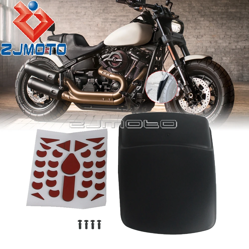 

Motorcycle Front Fender Extension For Harley Softail Fat Bob 114 Fatbob 117 18-23 Anterior Wheel Mudguard Splash Guard Extender
