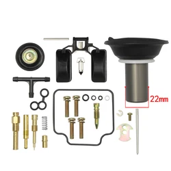 Motocicleta Carburador Repair Kit, 22mm Slider para 24mm, Carb, PD24, LANCE, ZNEN, JONWAY, NST, KYMCO, SUNL, BAJA, Carb