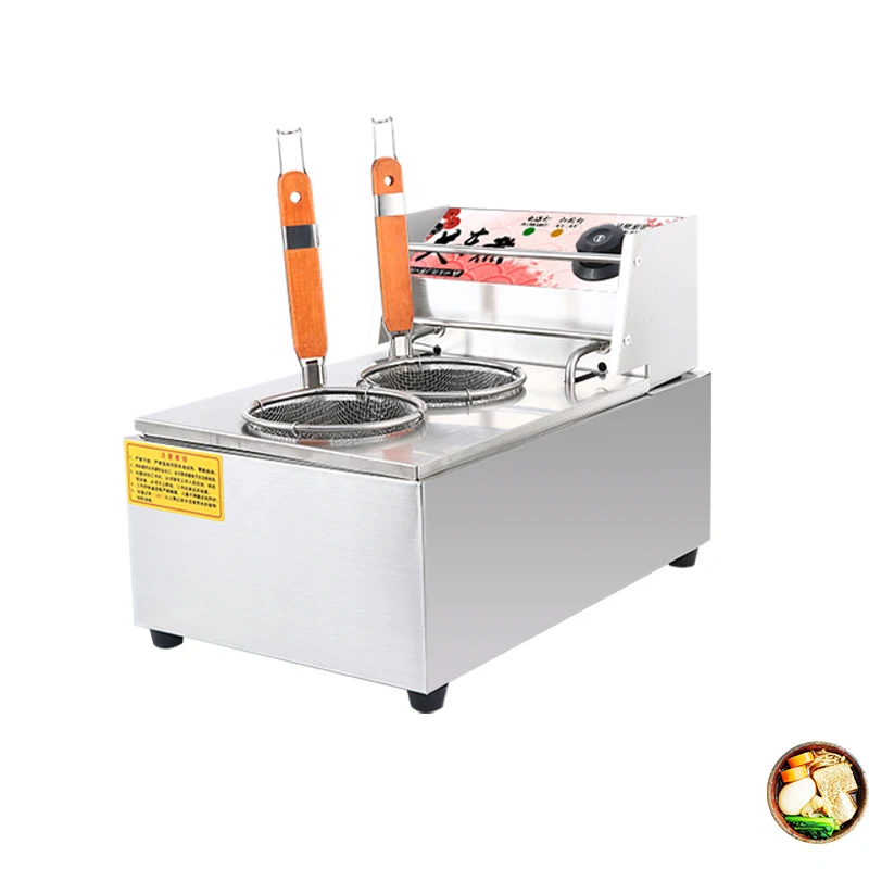 

Commercial Electric Wooden Box Oden Cooking Machine 9 Grid Skewer Incense Equipment Pot Cooking Noodle Stove Spicy Hot Machine
