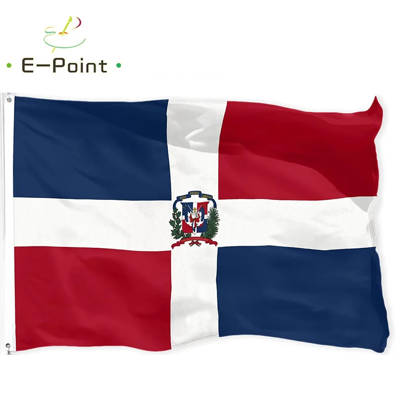The Dominican Republic National Country Flag 2ft*3ft (60*90cm) 3ft*5ft (90*150cm) Size Christmas Decorations for Home Banner