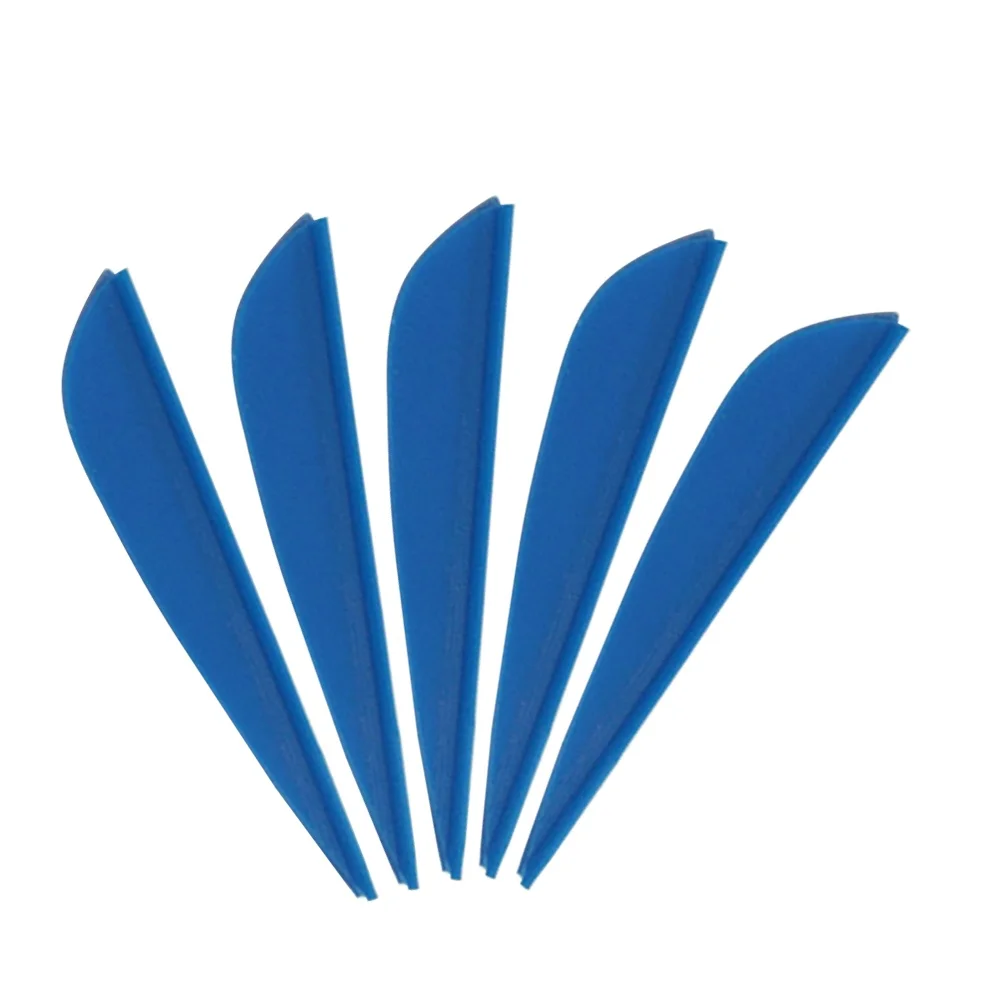 

30pcs Arrow Fletching Vanes Archery Hunting Bows Durable Shaft Easy Adhesive Diy Tool Blue Fishing Tools