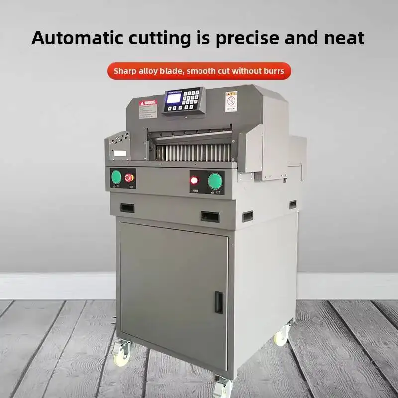 

Intelligent Touch Sceen Pape Machine, Book Cutting，paper Cutter Fully Automatic Independent Pessing