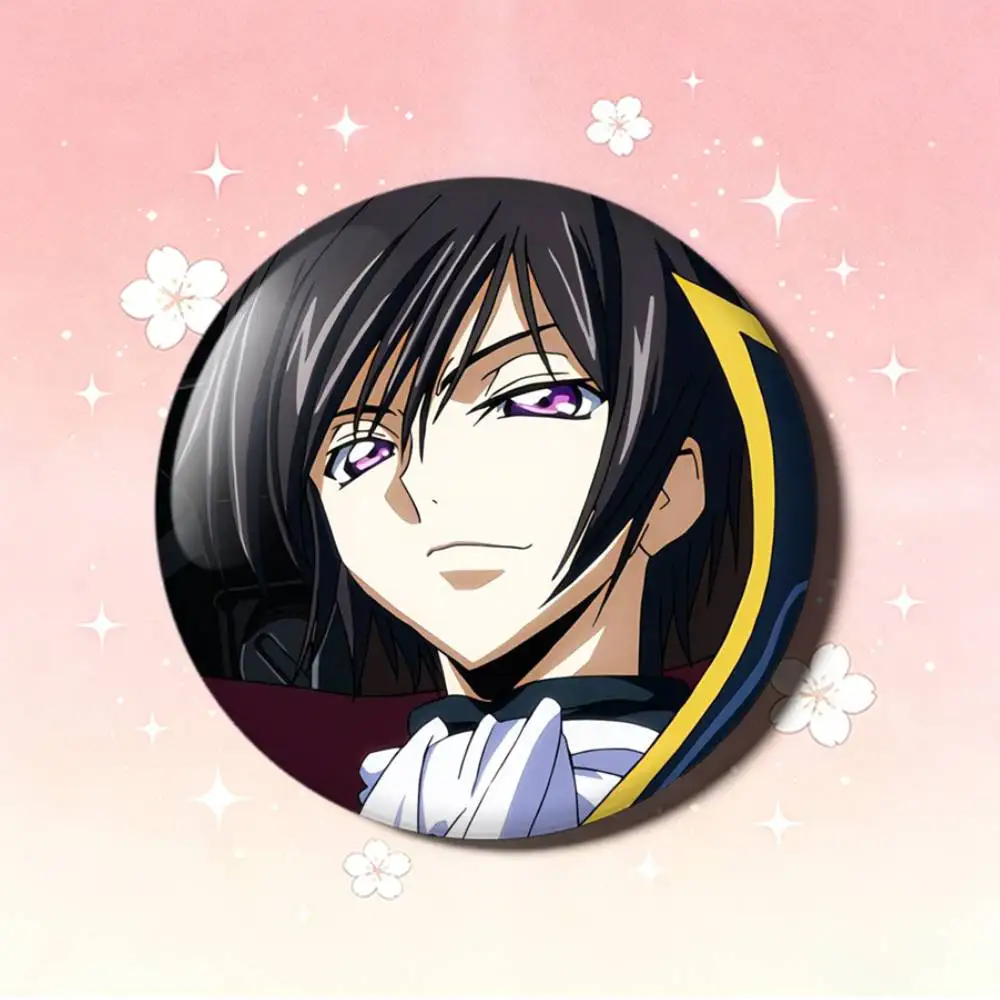 C-Code Geass Laser Badge Applicable For Backpack Clothes Hats Decor Creative Accessories
