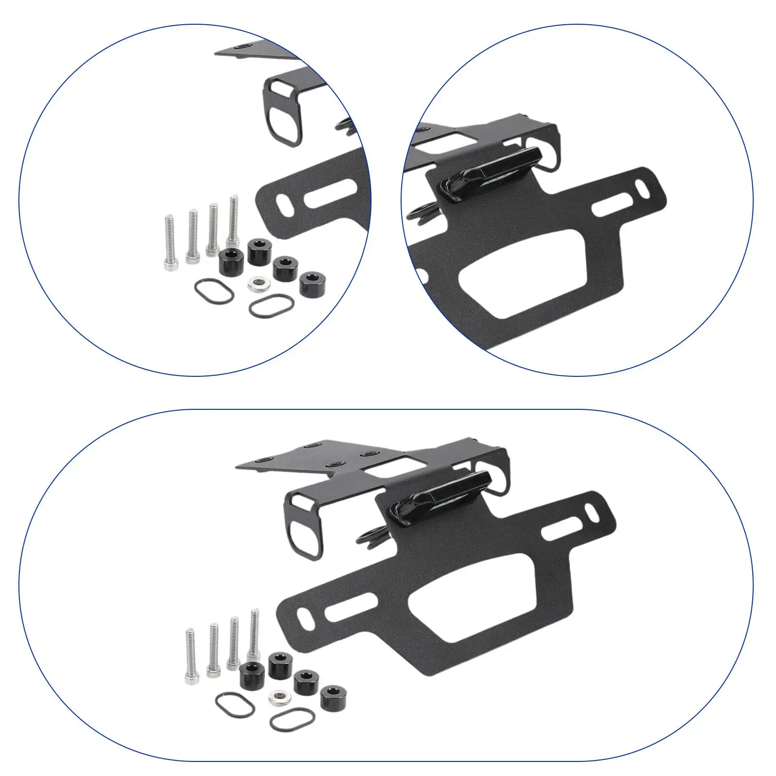 ホンダCBR500R（2019-2025）、CB500F（2019-2023）用ナンバープレートホルダー