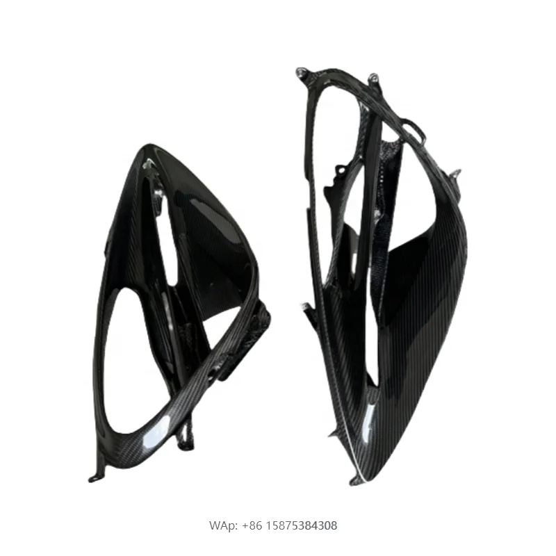 

Upgrade OEM Style Carbon Fiber Front Large Lampshade Headlamp Cover Headlamp Decoration for McLaren 720S Coupe Spider