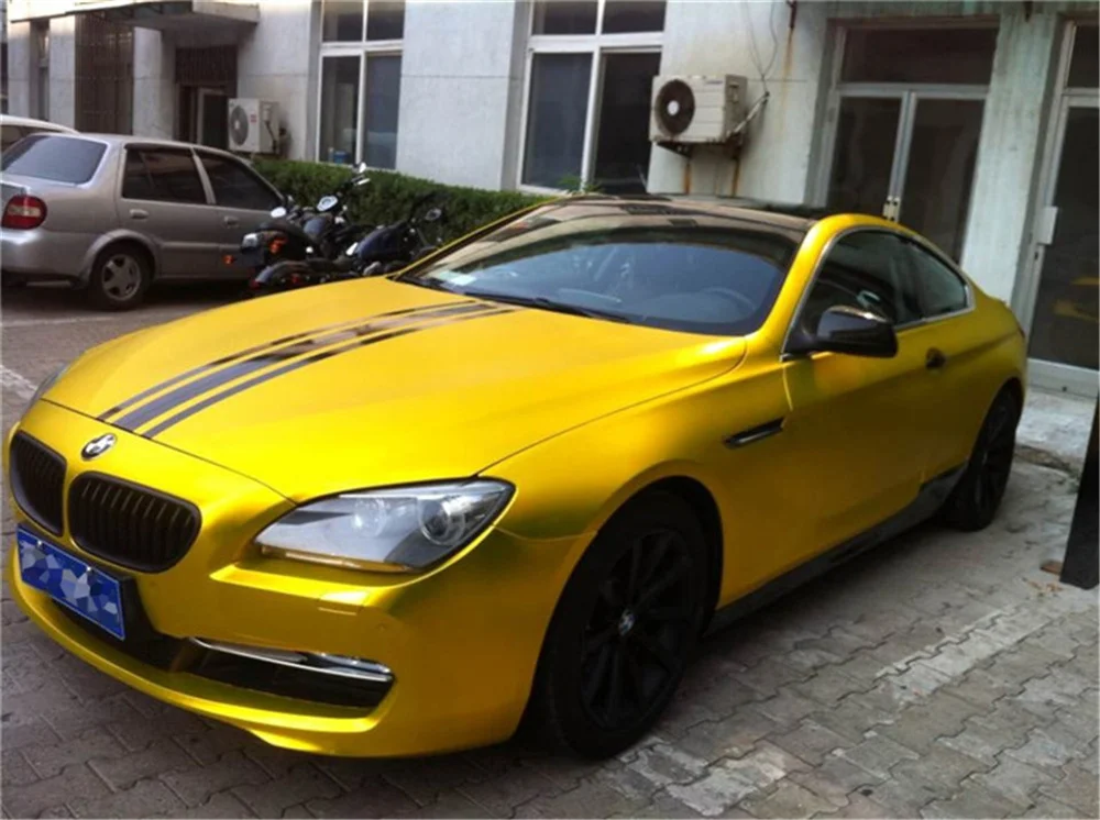 Mehrere Farben Ice Metallic Matte Chrome Vinyl Car Wrap Film mit Air Release Satin Auto Aufkleber Folie – Detail 14