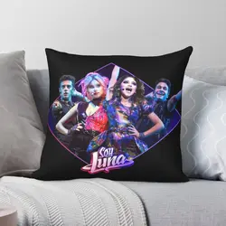 Soy Luna Cast Square Pillowcase Polyester Linen Velvet Creative Zip Decor Throw Pillow Case Bed Cushion Case