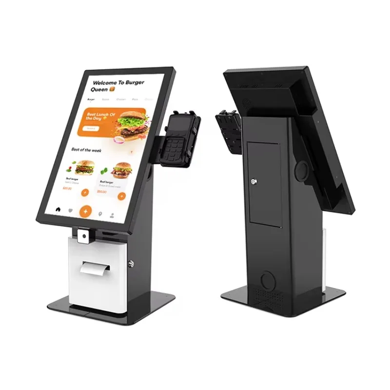 

Best-selling 21.5 Inch Restaurant Unattended Desktop Automatic Touch Fast Food Self Ordering Payment Pos Terminal Ordering Kiosk