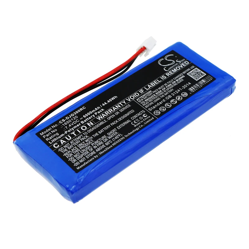 Cameron Sino 6000mAh Battery for DJI 1650120 GL300C GL300E GL300F Inspire 1 Controller Inspire 2 Controller Phantom 3 Controller