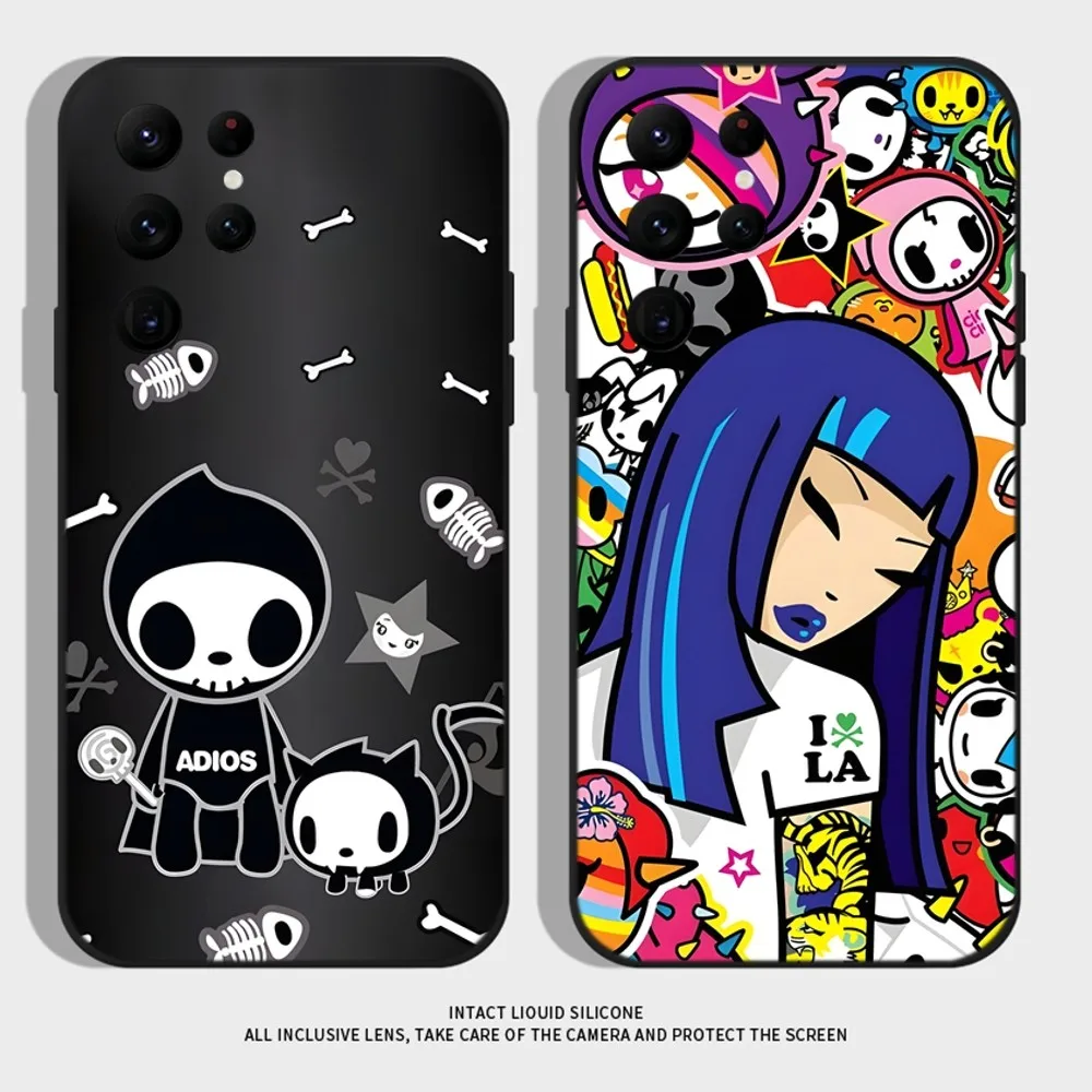 

Japan Tokidokis Phone Case For Samsung S24,S22 Ultra,S20,S30 plus,S22 plus,S23,S30 ultra 5G Silicone Cover