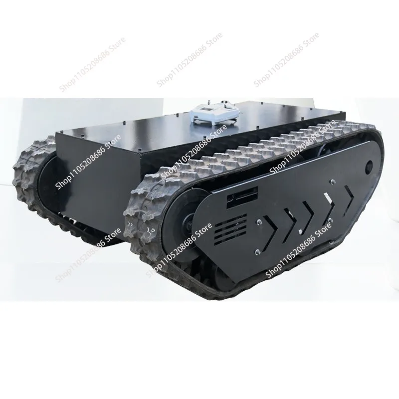 Small electric remote control track chassis assembly, electric track chassis, electric intelligence