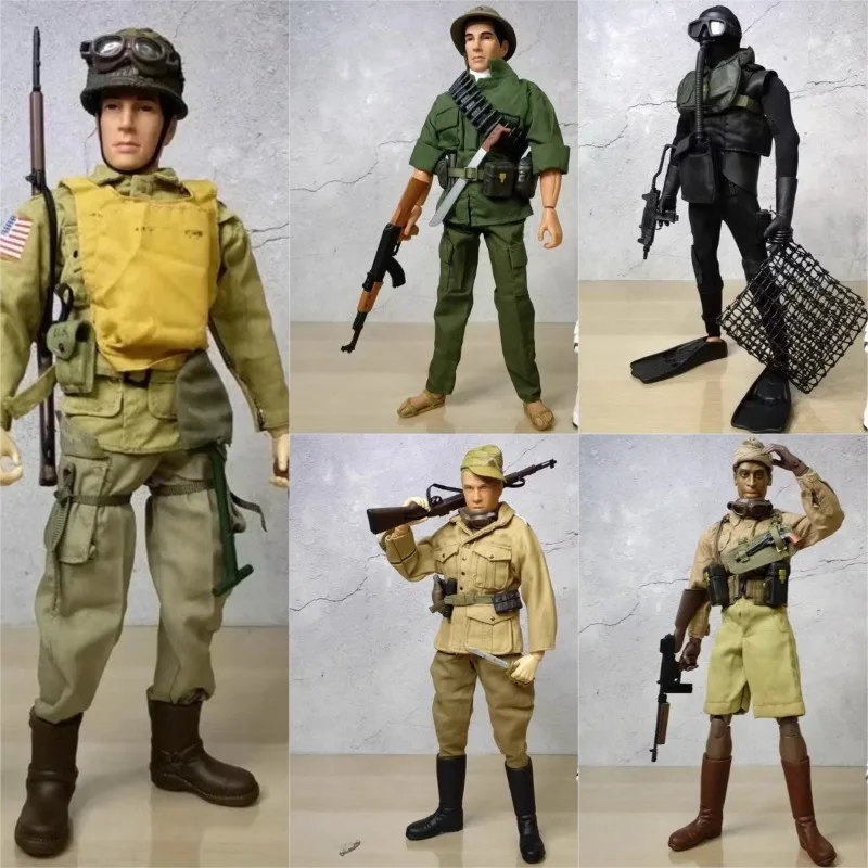 

1/6 Scale World War II Male Action Figures Prussian Clothes Set Doll Arms Model 12in Soldier Toys 30cm Gift Ornament