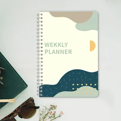 A5 2024 Planners Spiral Notebook 52 Weeks Daily Weekly Agenda Student Schedule Stationery Office School Supplies