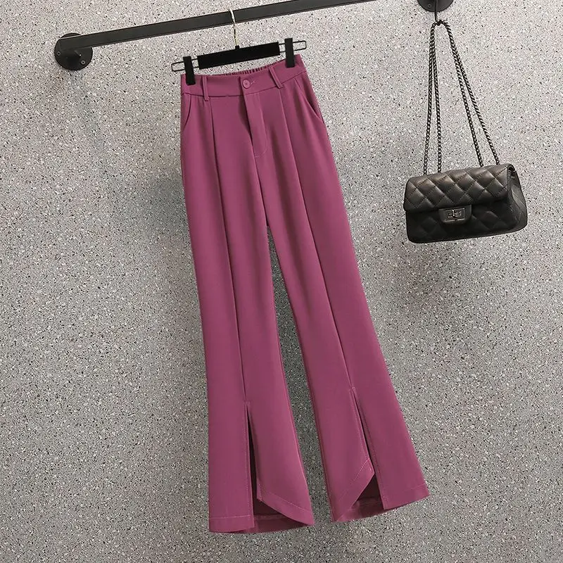 Summer New Large Size Wearing Loose and Irregular T-shirt, High Waist Wide Leg Pants, Slim Waist, Elegant Women's Two Piece Set