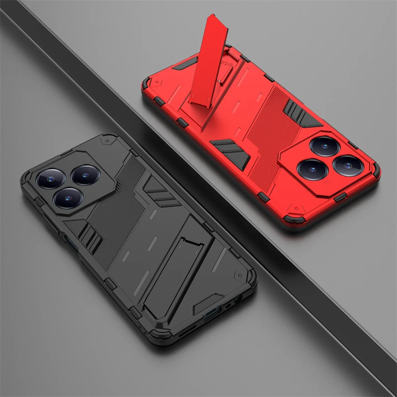 حافظة حامل هاتف لهاتف Realme C61 حافظة ممتصة للصدمات مضادة للخبط غطاء خلفي كامل لهاتف Realme C61 حافظة لهاتف Realme C61 Global 6.74 بوصة #6