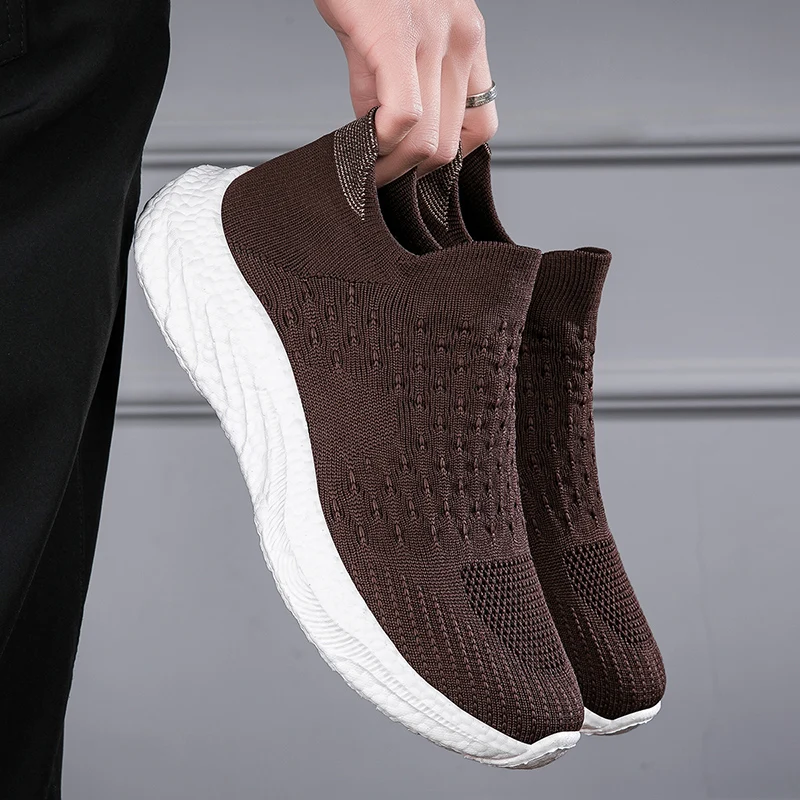 new spring and autumn men's and women's casual shoes sneakers lightweight mesh breathable fashion walking shoes lovers loafers