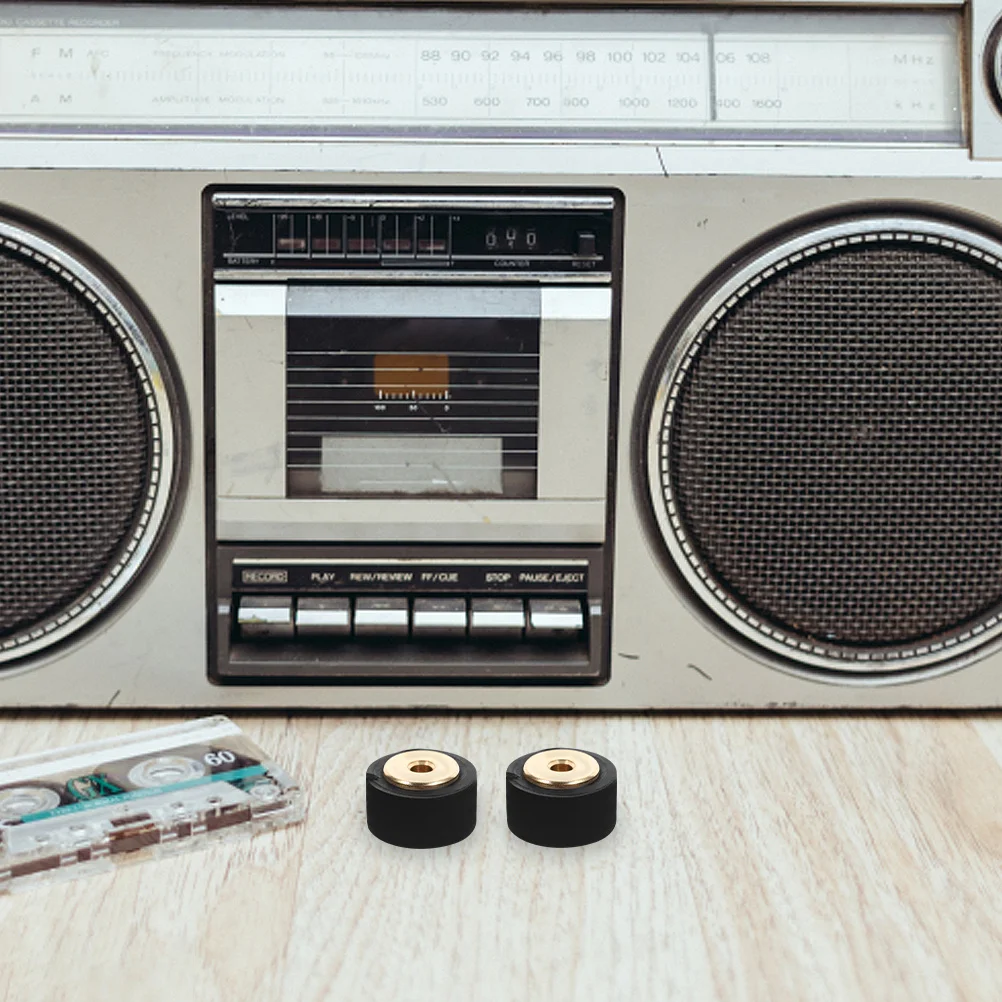 

Durable Pinch Roller for Recorder Tape Player Replacement Copper Rubber Cassette Deck Repair Parts Audio Tape Stereo Radio Use