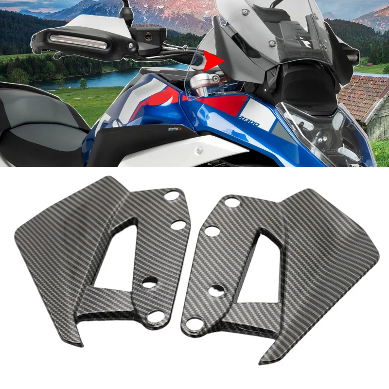 Motorcycle Side Windshield Windscreen Wind Shield Deflector Accessories For BMW R1300GS R 1300 GS R1300 GS Adventure 2023 2024