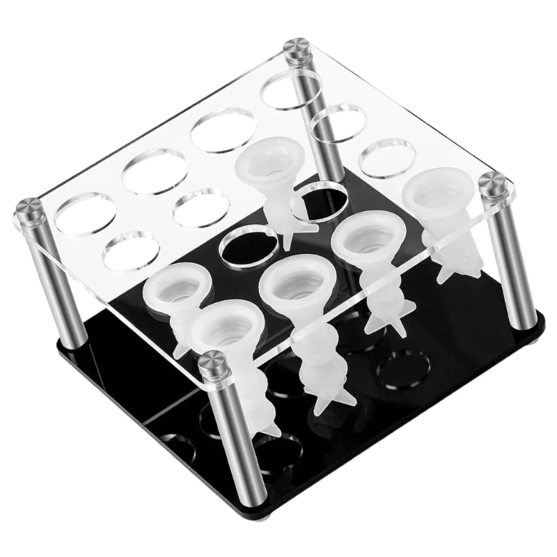 Acrylic Chess Pieces Storage Professional Support for Silicone Mold Accessories Practical Game Components N2UE