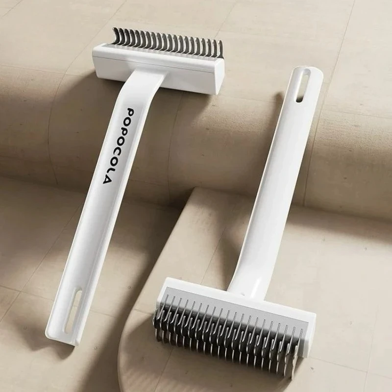 

POPO Pet Hair Remover Comb Cat Dog Hair Grooming And Care Comb For Long Hair Dog Pet Hairs Cleaning Comb Dog Supplies