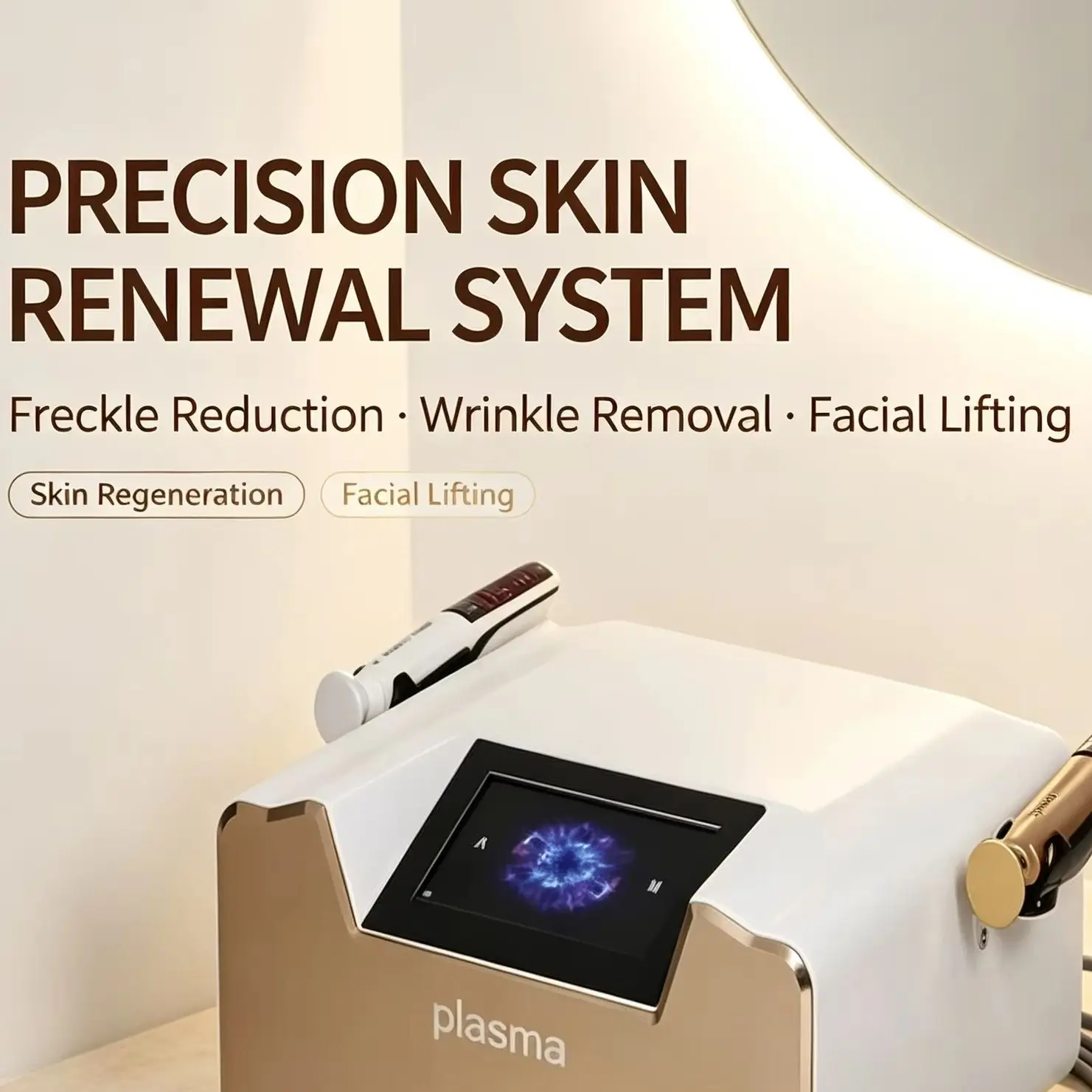 Portable Beauty Pen Skin Rejuvenation Facial Lifting Skin Firming Anti-Aging Skin Texture Refining Beauty Equipment