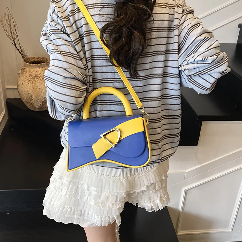 

Нишевая сумка-коробка 2025 года, роскошная женская сумка с верхней ручкой, изысканная квадратная сумка, модная сумка «день-ночь», универсальная сумка через плечо ​