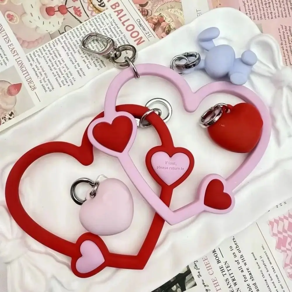 

Ремешок для мобильного телефона с большим сердцем, анти-потерянный с прокладкой, силиконовый браслет для телефона, подарок в стиле аниме, ремешок для мобильного телефона на руку