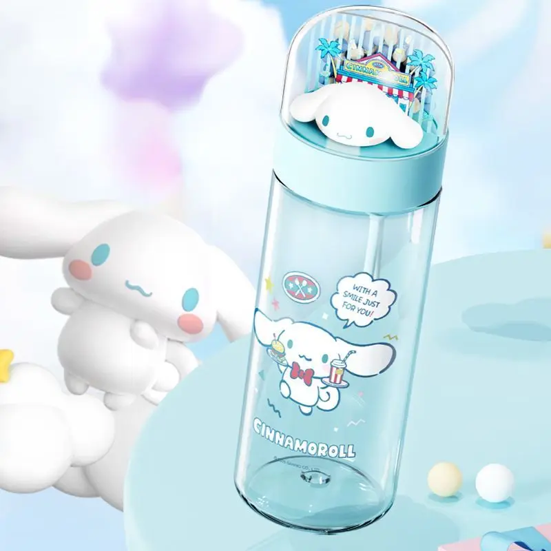 520 ミリリットルかわいいサンリオクロミハローキティマイメロディシナモロール子供用ウォーターカップかわいい学生ケトル夏スペースカップギフト