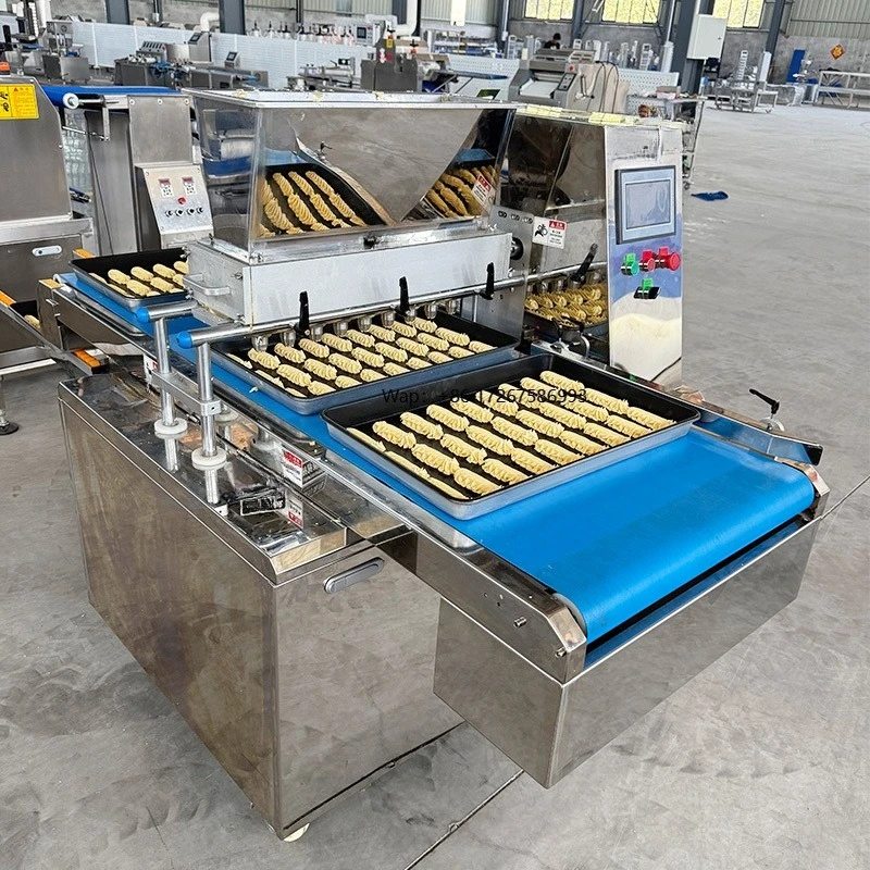 New Style Biscuit Cookie Making Machine Cupcake  Cake Filling Machine  Muffin Cake Machine Production Line