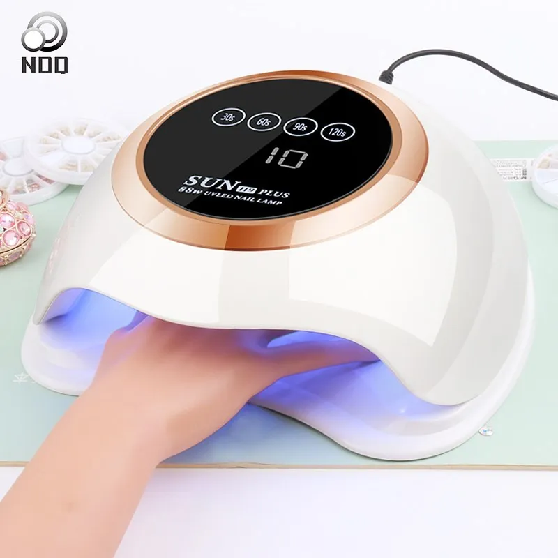 NOQ 30Leds SUN H9 Plus Max60W LED Nail Lamp UV Lamp For Nails With LCD Display Manicure Drying Gel Polish Nail Art Tools