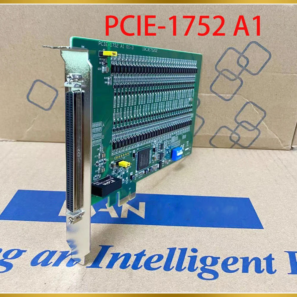 Data Capture Card 64-Channel Isolated Digital Output IO Card For Advantech PCIE-1752 A1 01-3