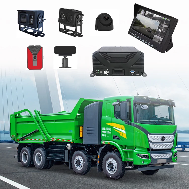 Vehicle Car GPS Tracker Real Time Tracking Bus Truck Security Camera Fleet Management Camera