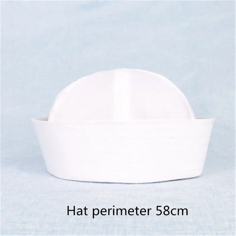 Military Hats White Captain Marine Caps Cosplay Hats For Women Men Child Fancy Cosplay Hat