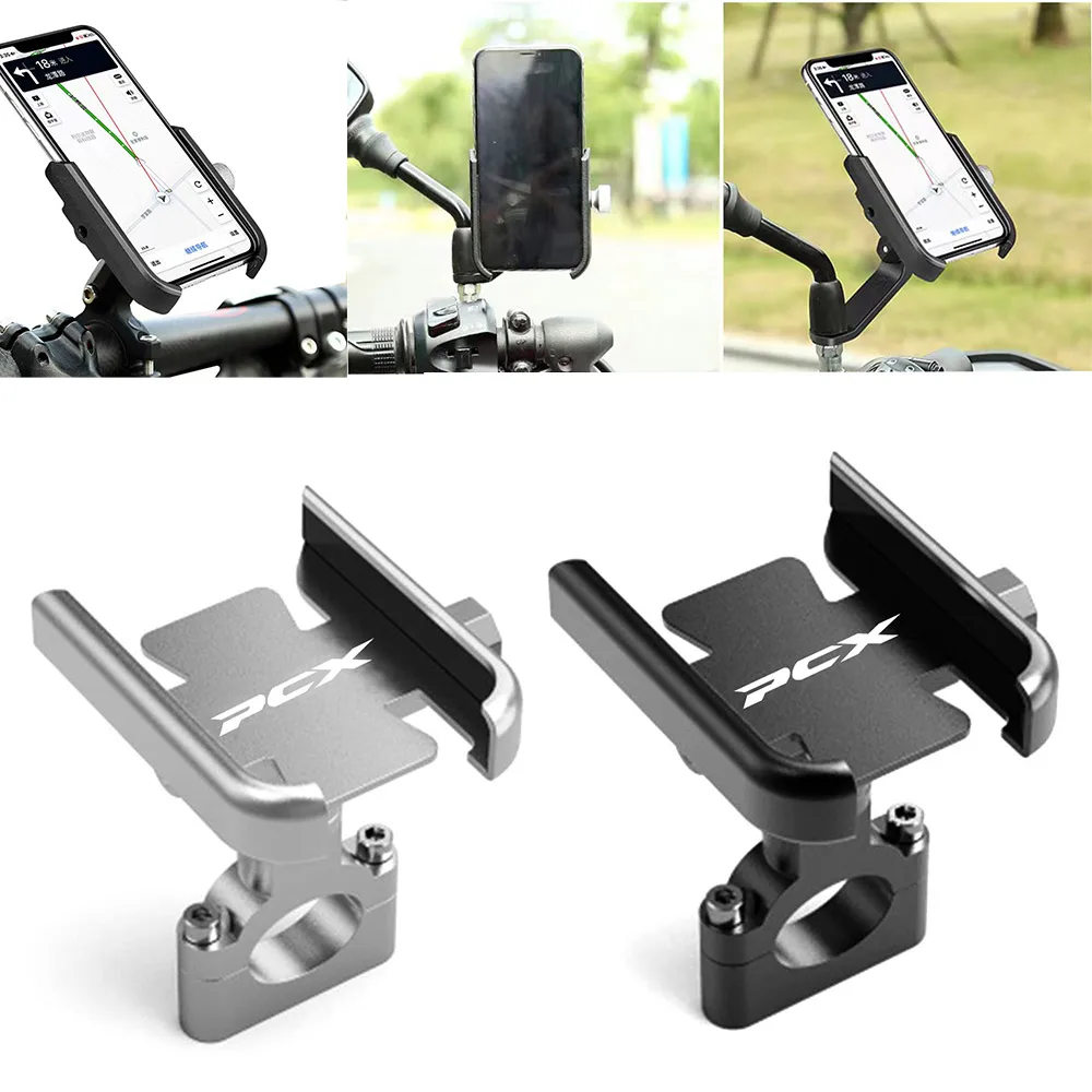 For HONDA PCX150 PCX125 PCX 125 PCX 150 2016-2020 Motorcycle Accessories Handlebar GPS Stand Bracket Mobile Phone Holder